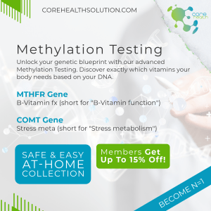 Core Health Malady Product -Methylation Testing Kit